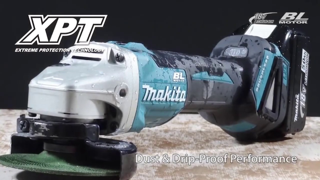 Makita DGA404/ DGA454/ DGA504 Cordless Angle Grinders
