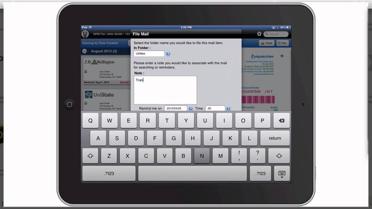 Digital Postal Mail - Introduction