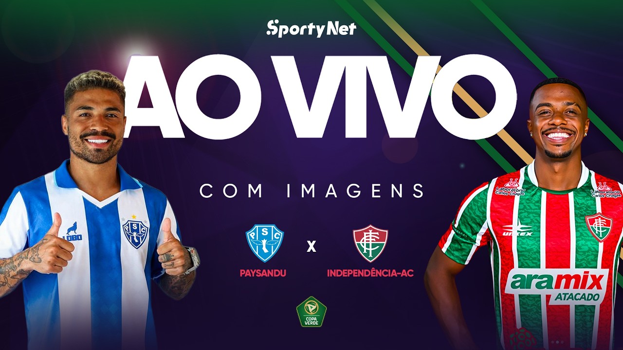 AO VIVO E COM IMAGENS: PAYSANDU X INDEPEND&Ecirc;NCIA-AC | RODADA 4 | COPA VERDE