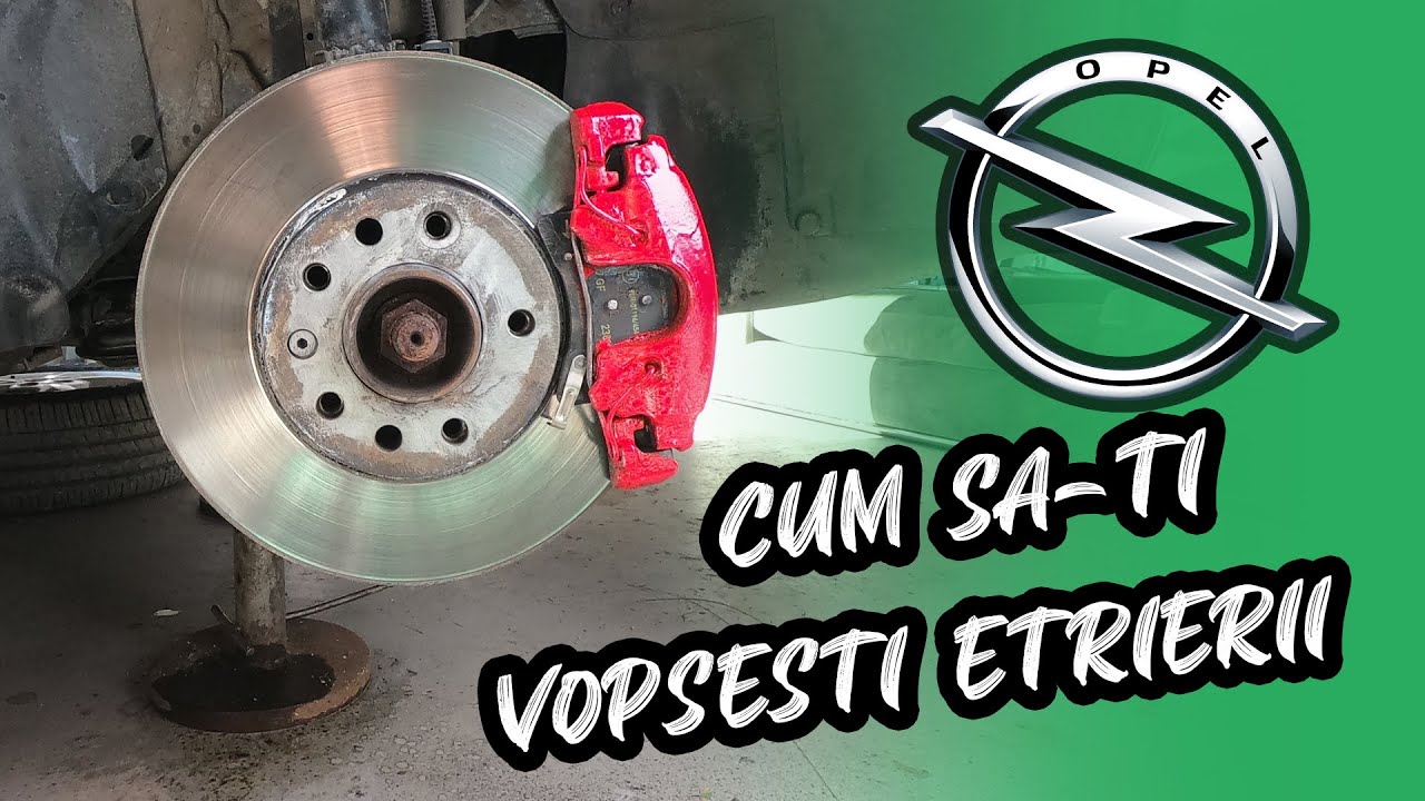 🛠️ Cum Sa-ti Vopsesti Etrierii 🚗