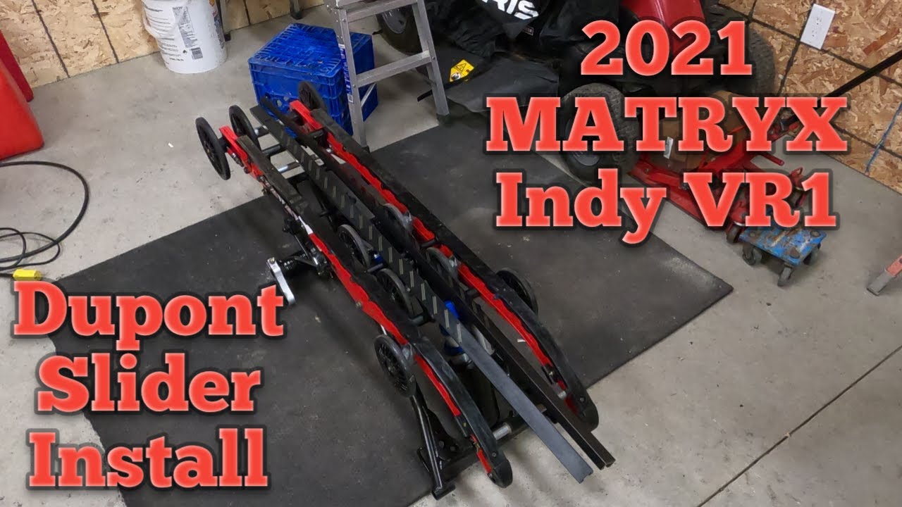 Dupont Slider Install on 2021 Polaris MATRYX Indy VR1 137