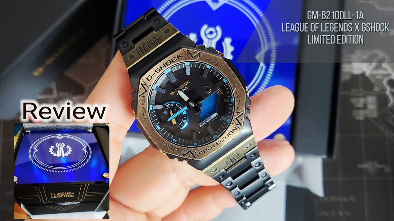 GM-B2100LL-1A ( League of Legends x GSHOCK ) จีช๊อคที่สาย Gamers ห้ามพลาด!!