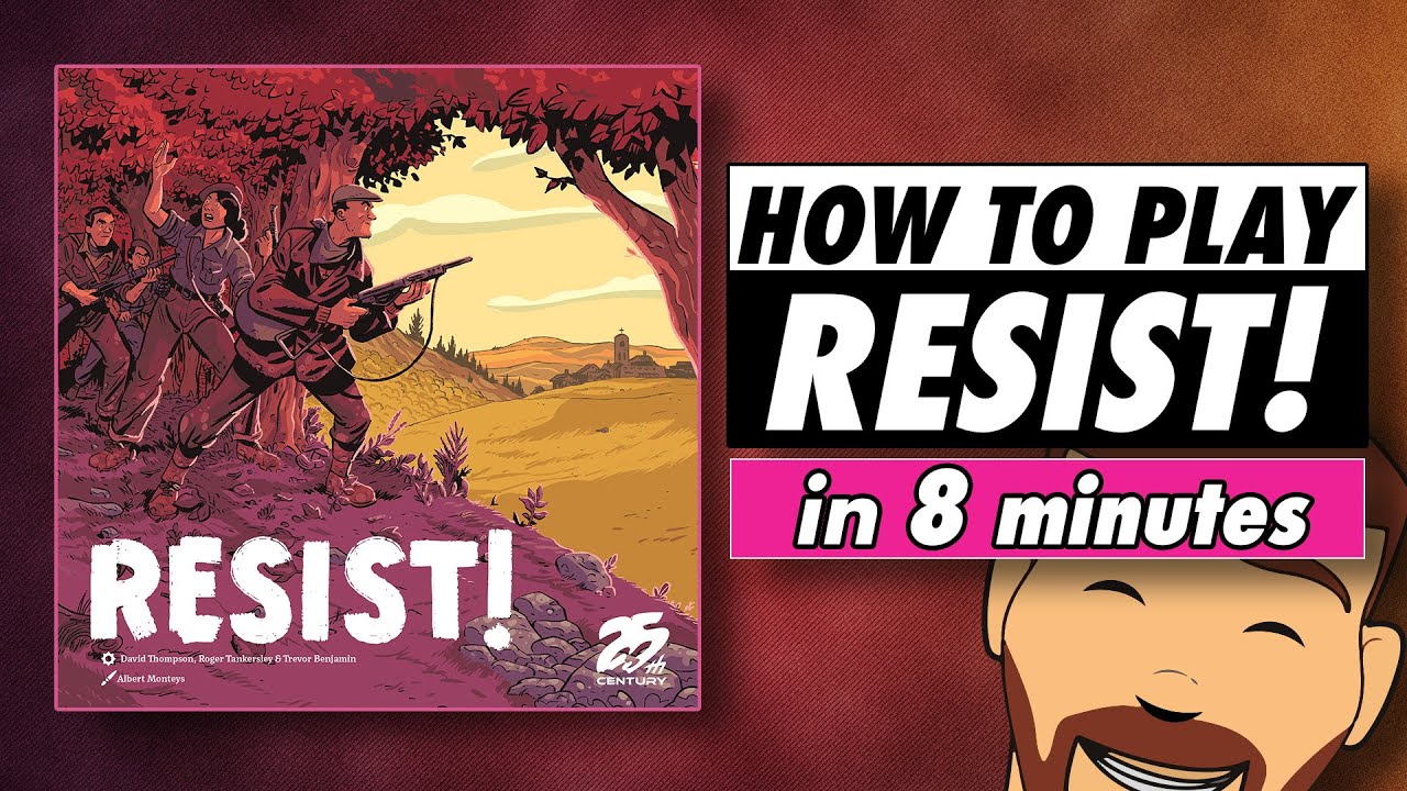 HOW TO PLAY - Resist! A SOLO game from 25th Century Games!