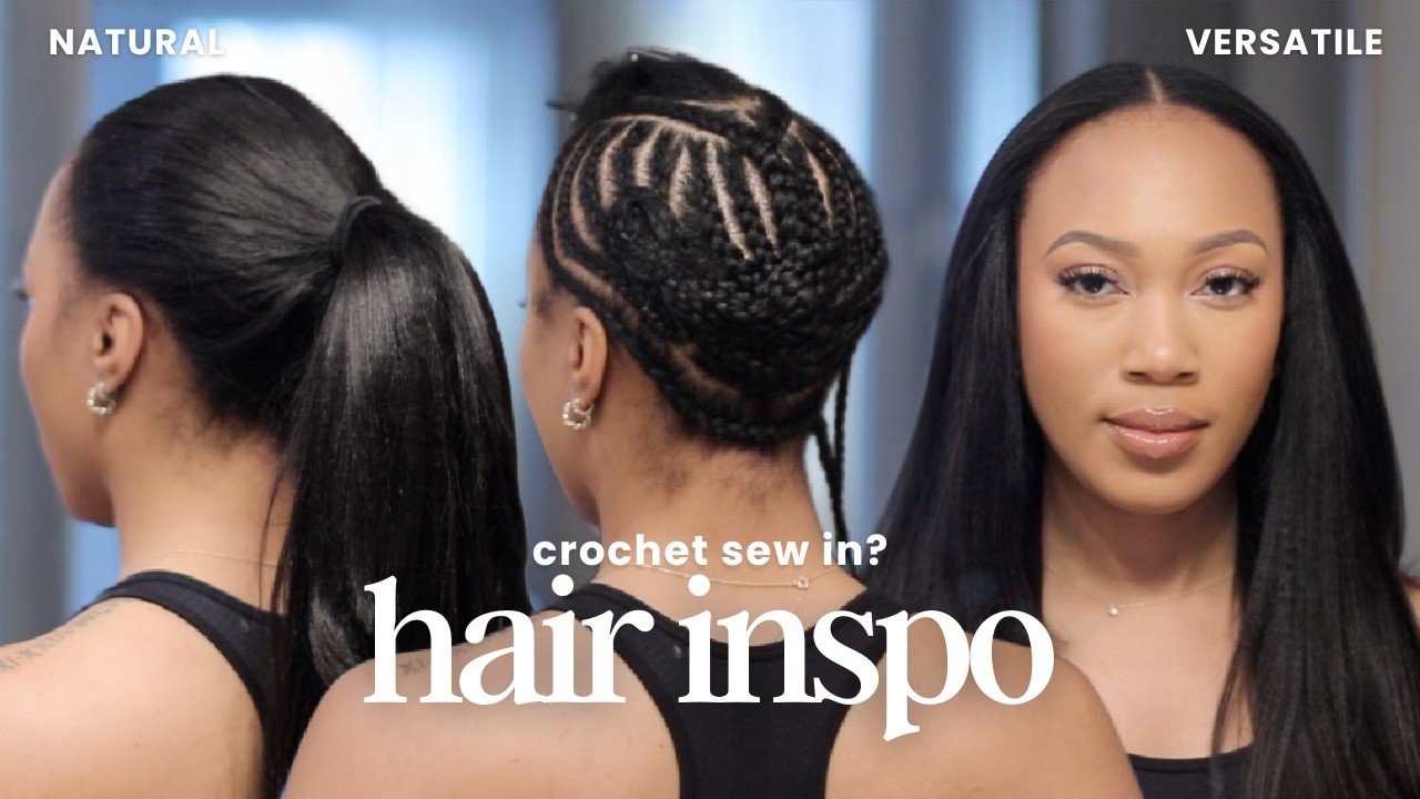 Versatile Crochet Better Than A Sew In? Coarse Yaki Straight Human Hair