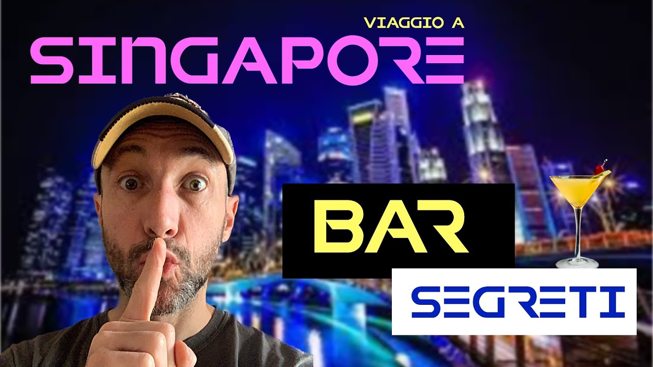 Locali segreti a Singapore.