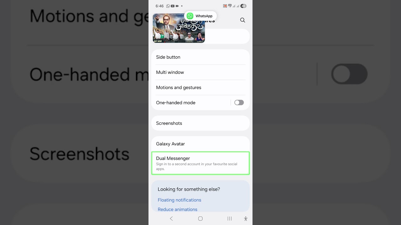 How to use dual messenger step by step guidance with TalkBack