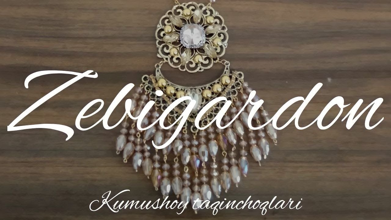 Bugungi ikkinchi darsimizda chiroyli Zebigardon yasashni o‘rganamiz | Kumushoy taqinchoqlari 👑