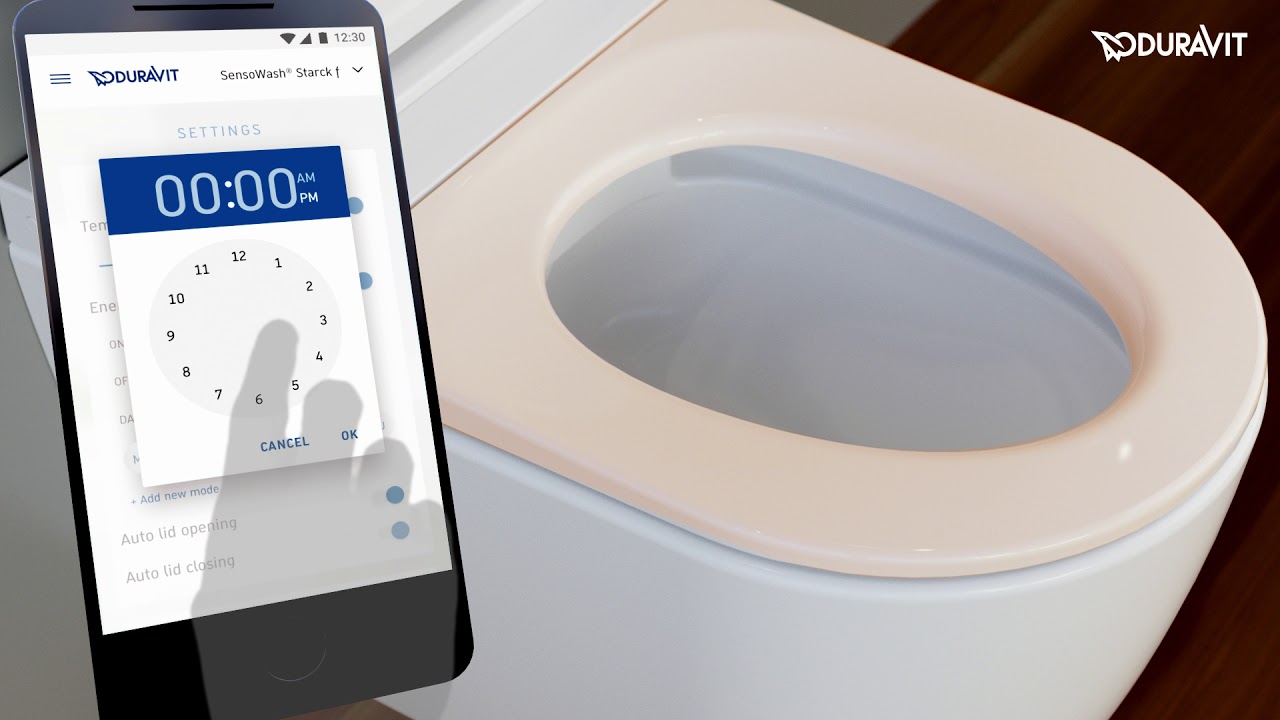 SensoWash® Starck f – handling and functions