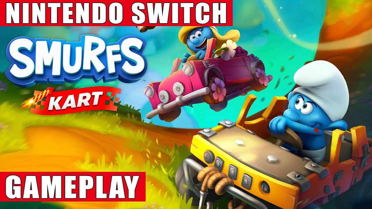 Smurfs Kart Nintendo Switch Gameplay