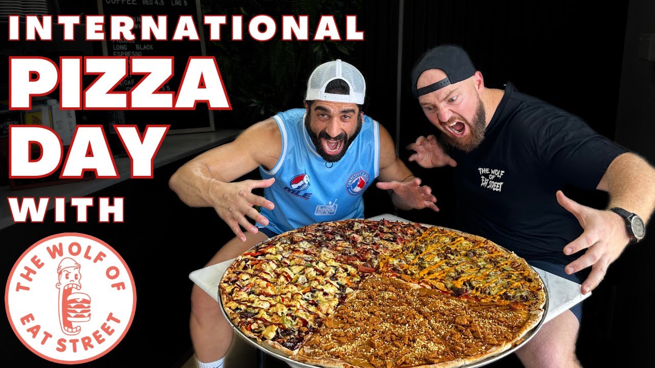 AUSTRALIA'S HEAVIEST PIZZA (6.5KG) - INTERNATIONAL PIZZA DAY - DOUGH TIME SYDNEY