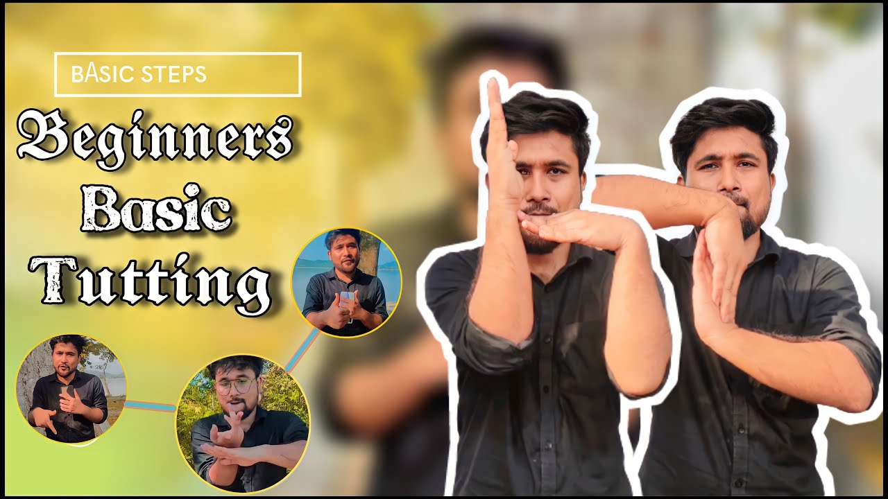 How to do a basic beginners tutting |  tutting tutorial in hindi | watch & learn | #dance #tutorial