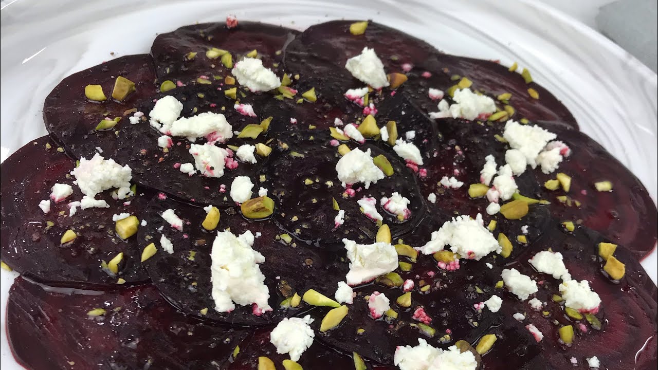 How To Make Beet Carpaccio