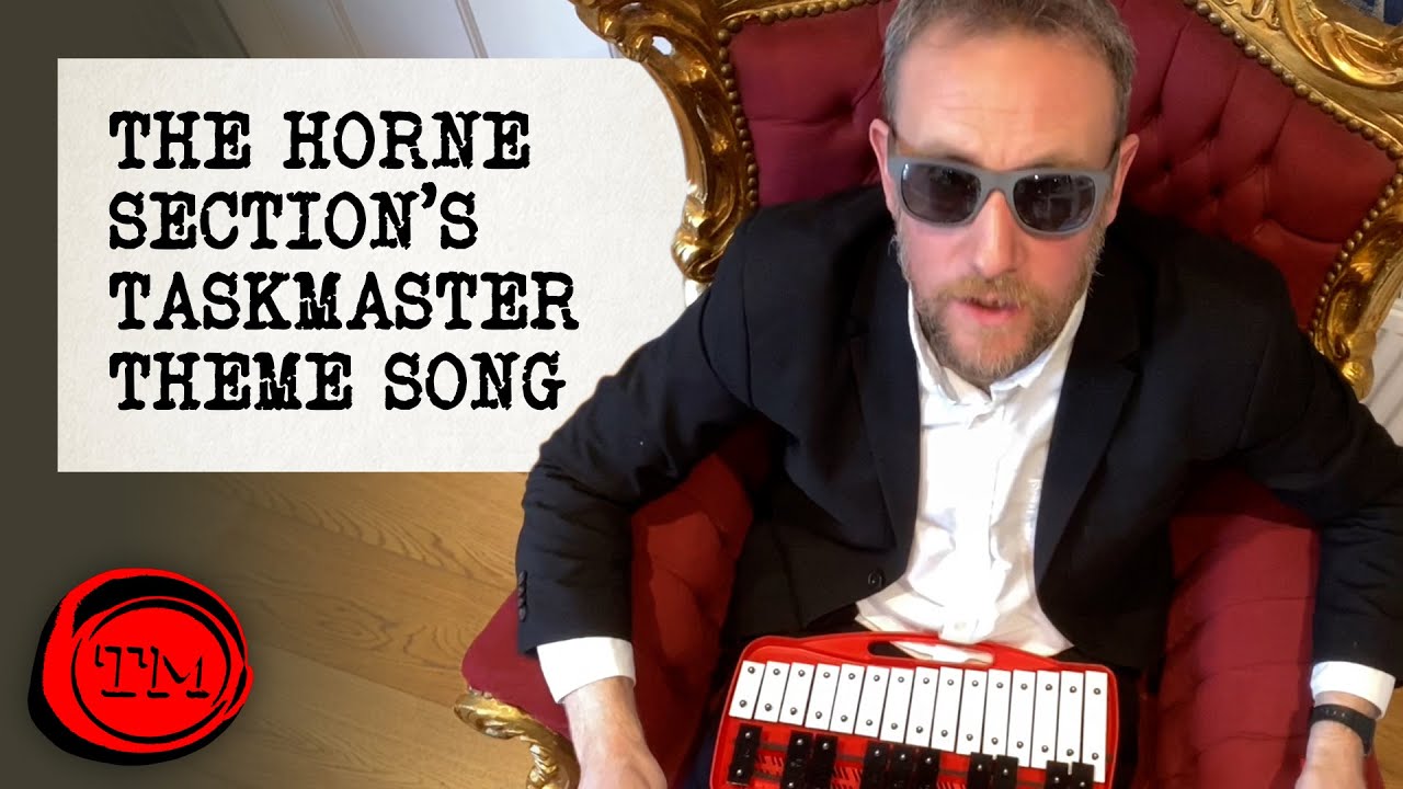 The Horne Section Perform the Taskmaster Theme Song