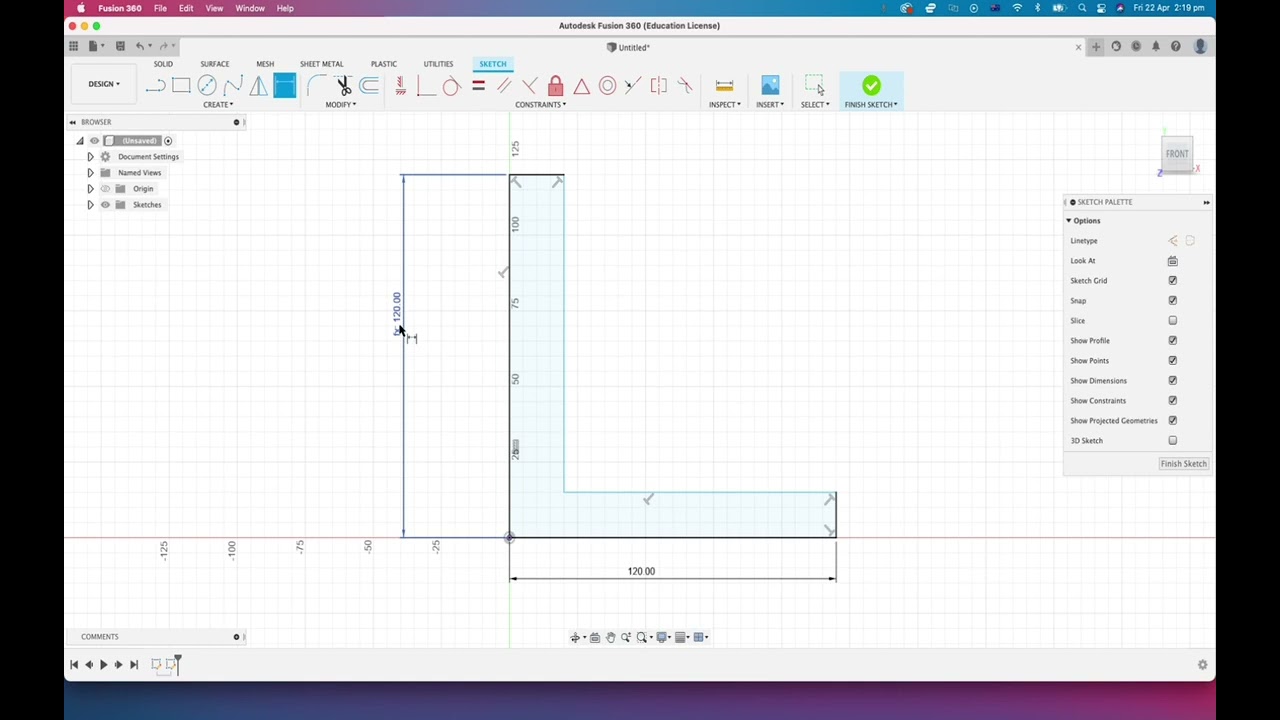 Fusion 360 - Beginner's: Driven Dimensions