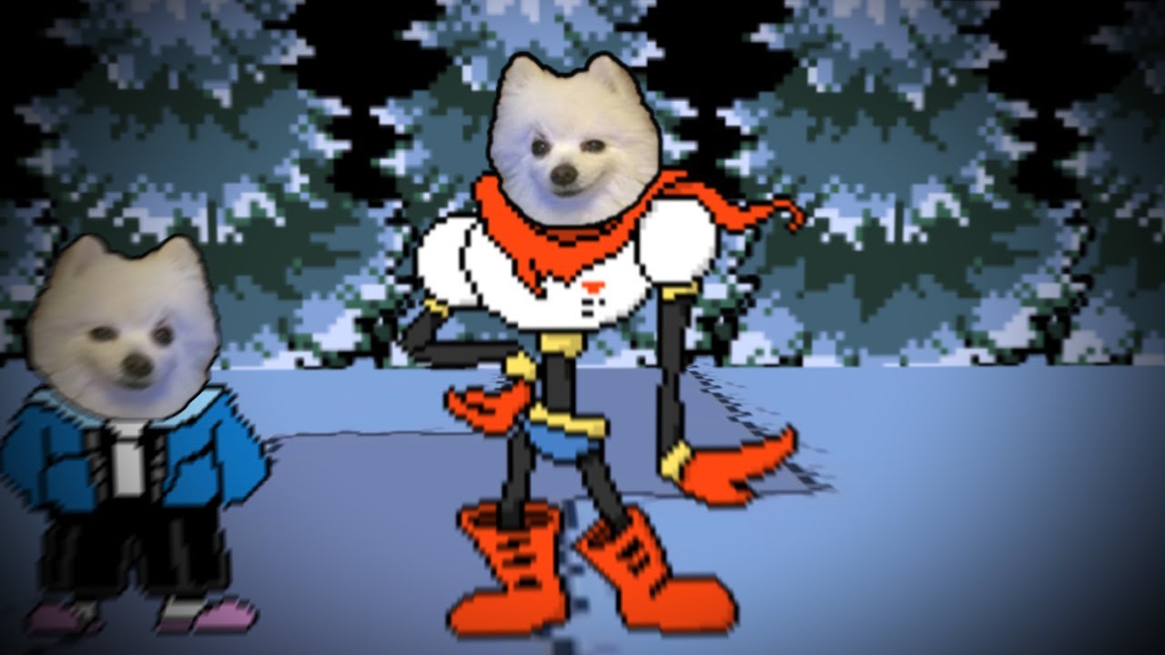 개피루스 (언더테일 파피루스 브금 강아지 리믹스) UNDERTALE - Nyeh Heh Heh! (Dog Cover)
