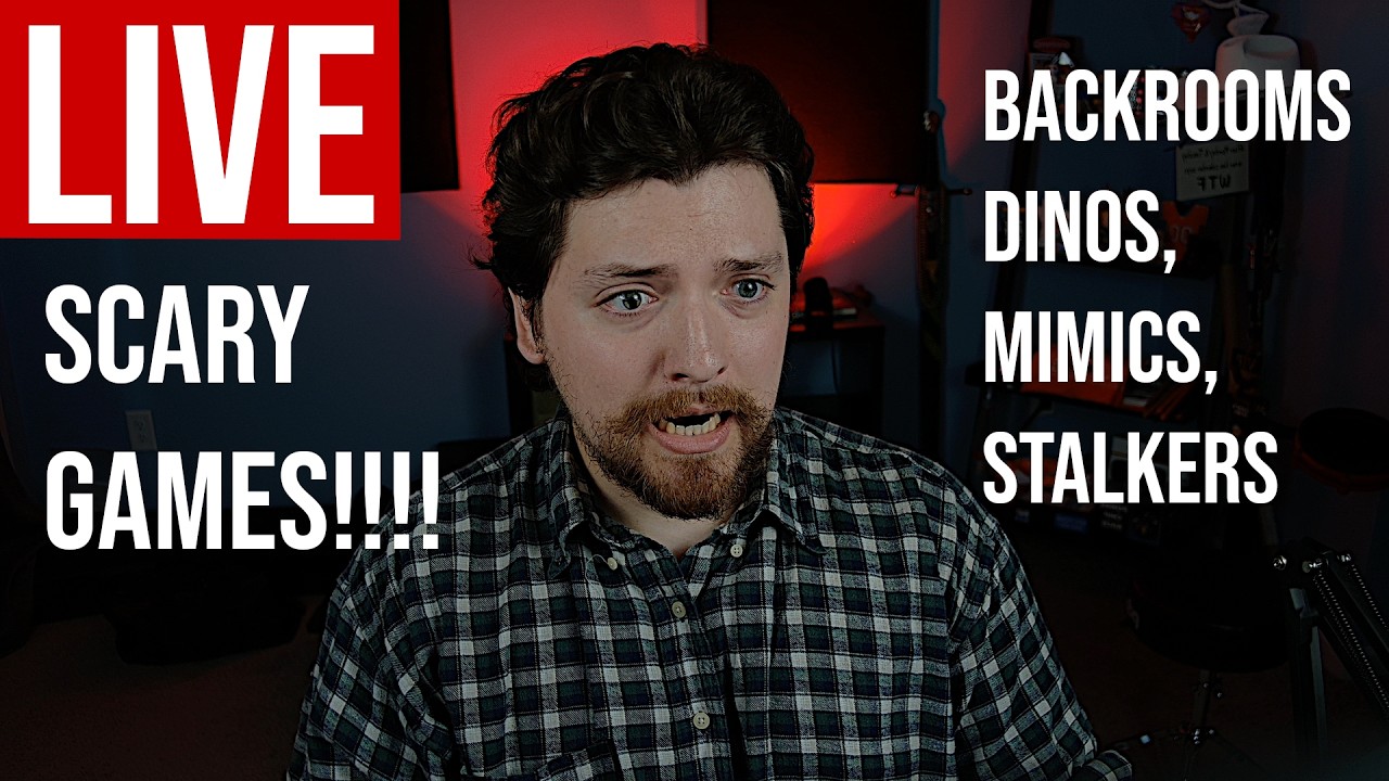 Scary Games!!! Backrooms: Primal, The Pale Mimic, The Stalked 3