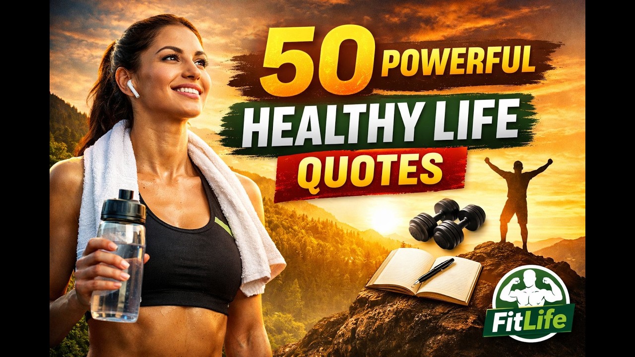 🔥 50 Powerful Healthy Life Quotes That Will Change Your Mindset  FitLife