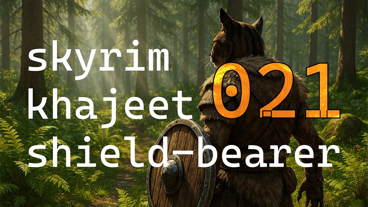 thine fist lacks fire | Khajit Shield-bearer 021