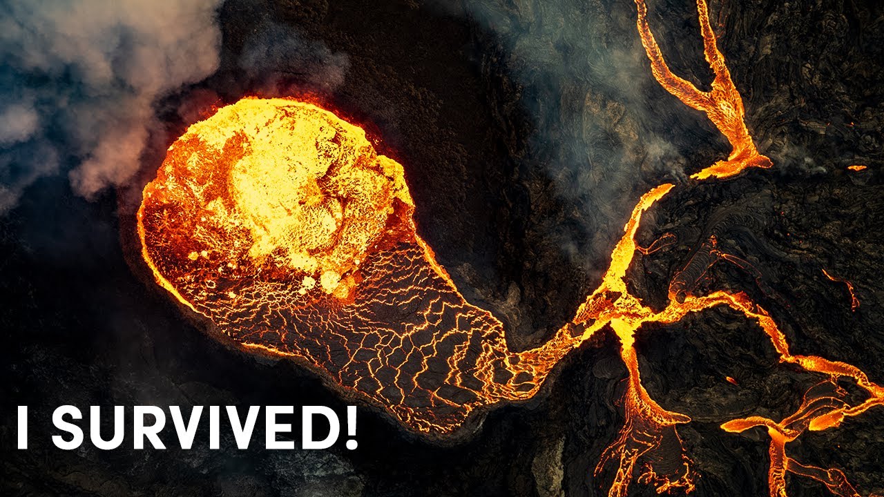 HIKING TO THE ACTIVE VOLCANO IN ICELAND | AIR2S x NEW VOLCANO