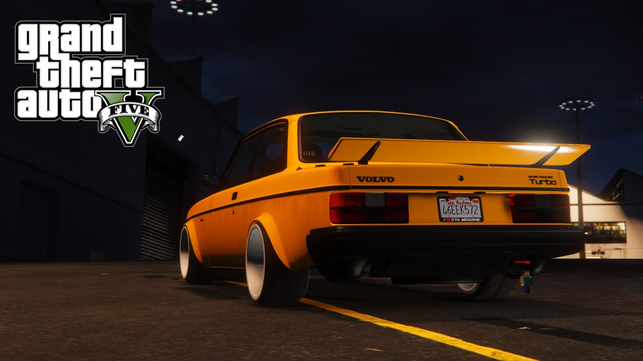 GTA V - GTA V Mods: Volvo 242 1.0 Car Mod! (GTA 5) (PC)