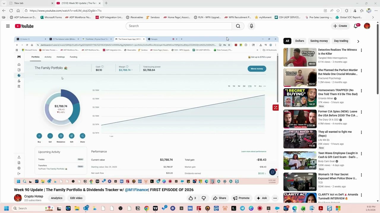 Week 91 Update | The Family Portfolio & Dividends Tracker w/ ‪‪‪‪‪