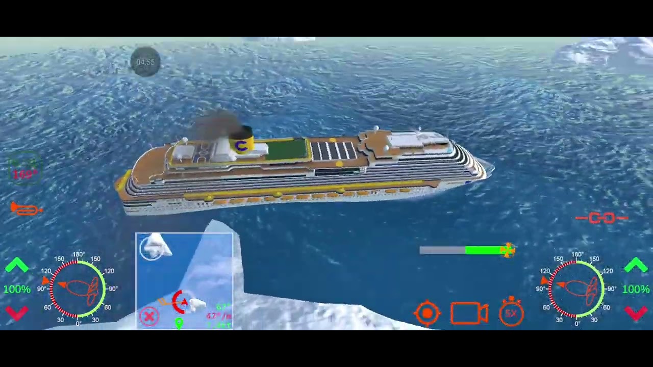 Cruise ship handling gameplay 1