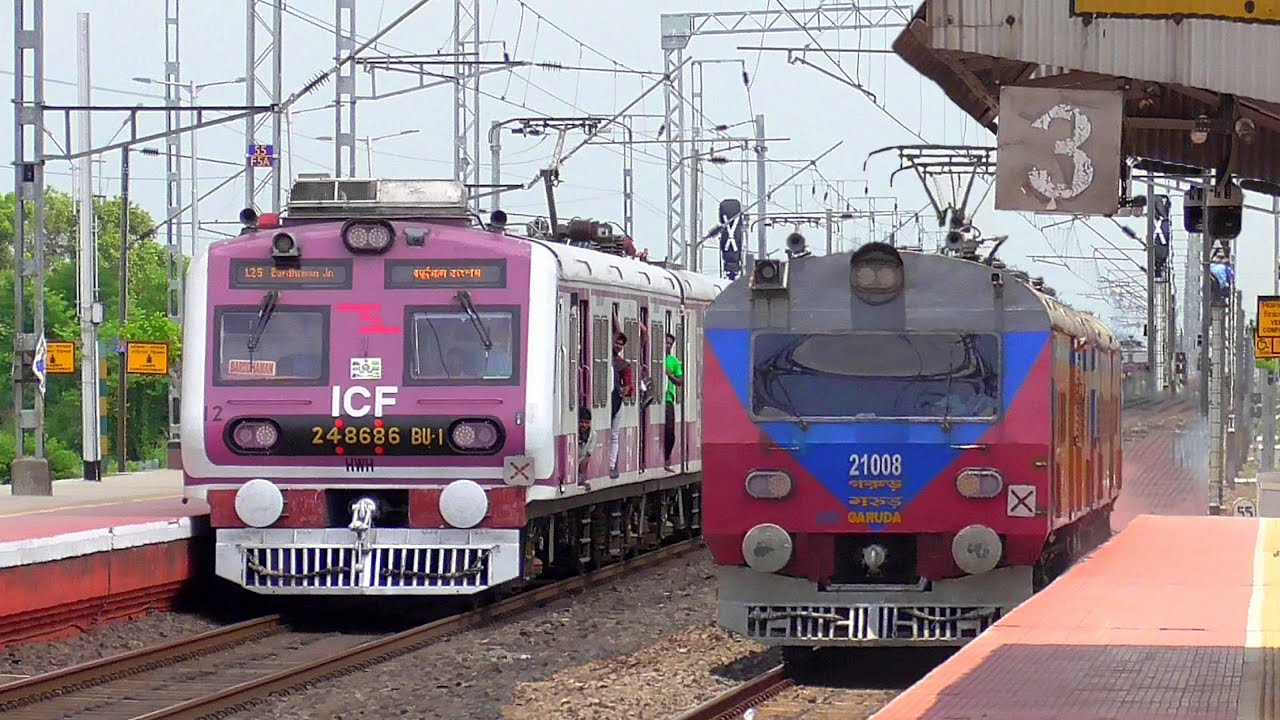 Fast & Galloping 110 kmph EMU Trains of ER & SER Compilation