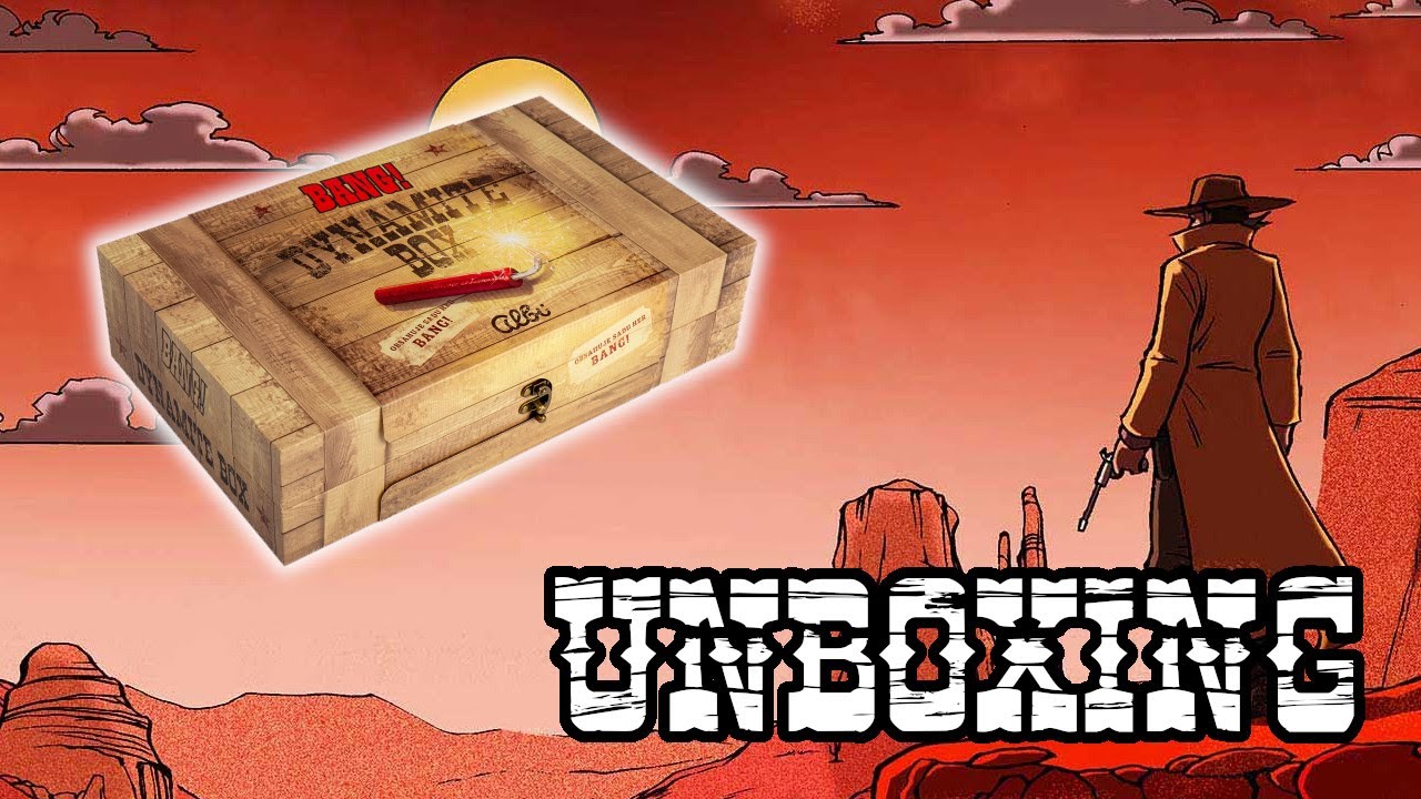 [UNBOXING] [CZ/SK] BANG! Dynamite Box - 2. vydanie