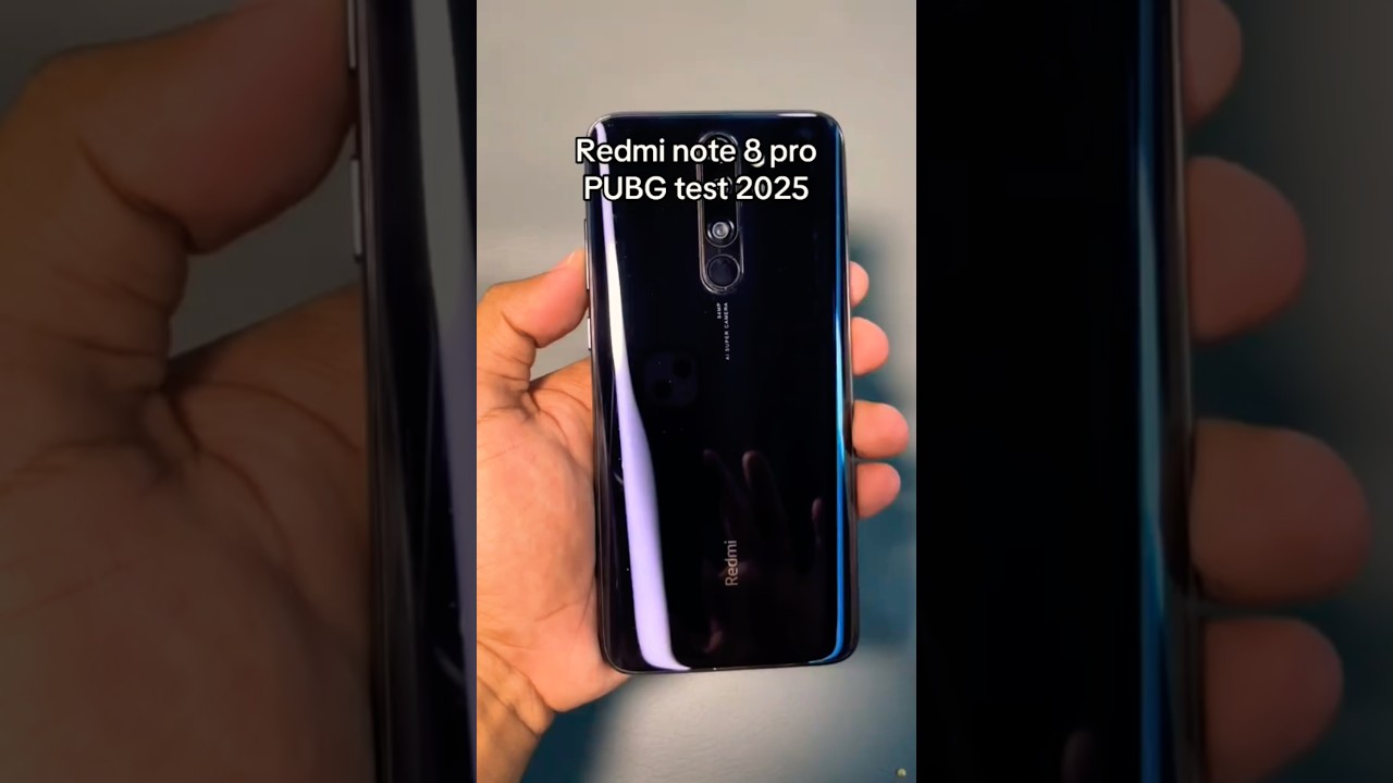 Redmi Note 8 Pro Pubg Test 2025 #redminote8pro #pubgmobile #2025 #gamingsmartphone #pubg
