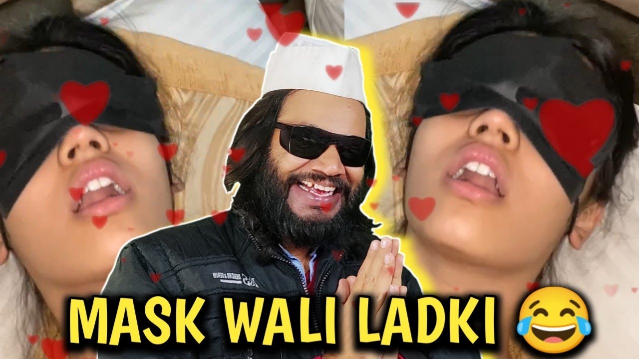 Mask Girl Viral Video | Mask Wali Ladki | Mask Girl Roast | Aditi Viral Video
