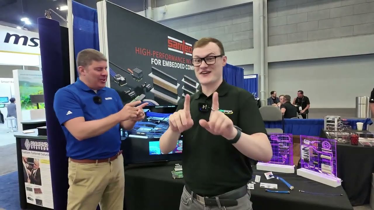 Exploring High-Speed FPGA Development with Samtec at Embedded World 2024