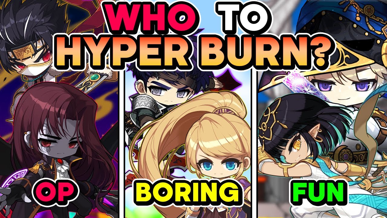How To Pick Your Hyper Burn in MapleStory - Hyper Burning Tips