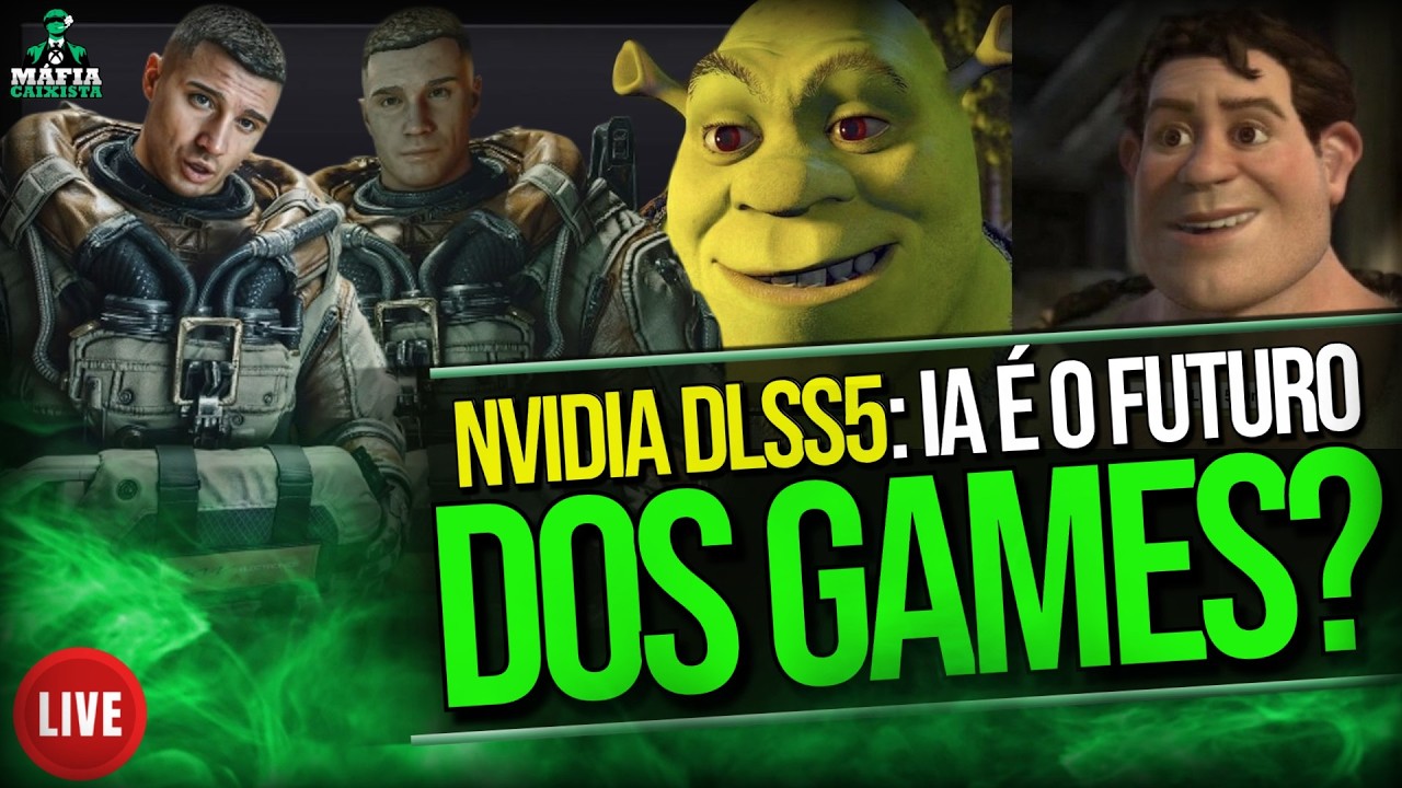 🔥POLEMICA IASLOP? DLSS5 Gear POLEMICA na internet | PSSR é uma vergonha | Esse é o FUTURO?