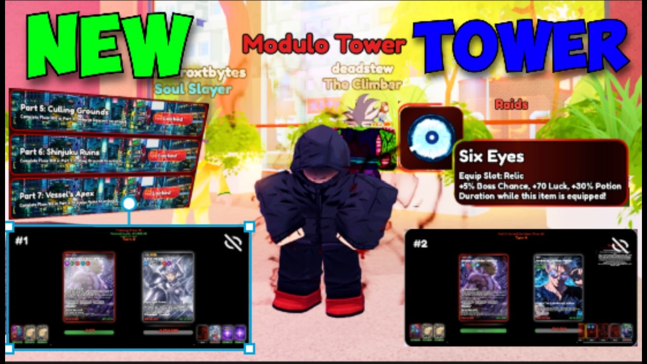 Полный гайд по НОВЫМ башням Modulo в Anime Card Clash!