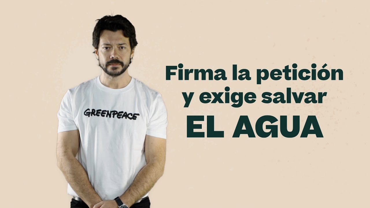 &iexcl;Salvemos el agua!