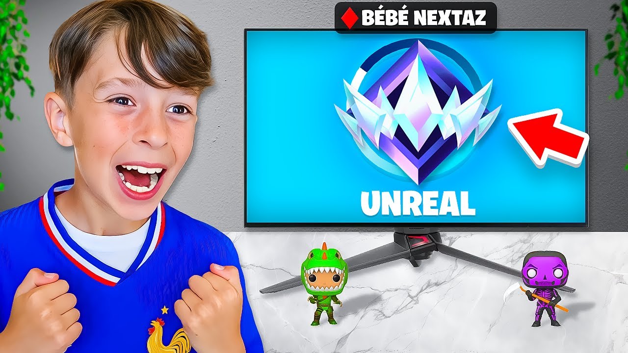 Mon PETIT FR&Egrave;RE passe enfin UNREAL ! (8 ans)