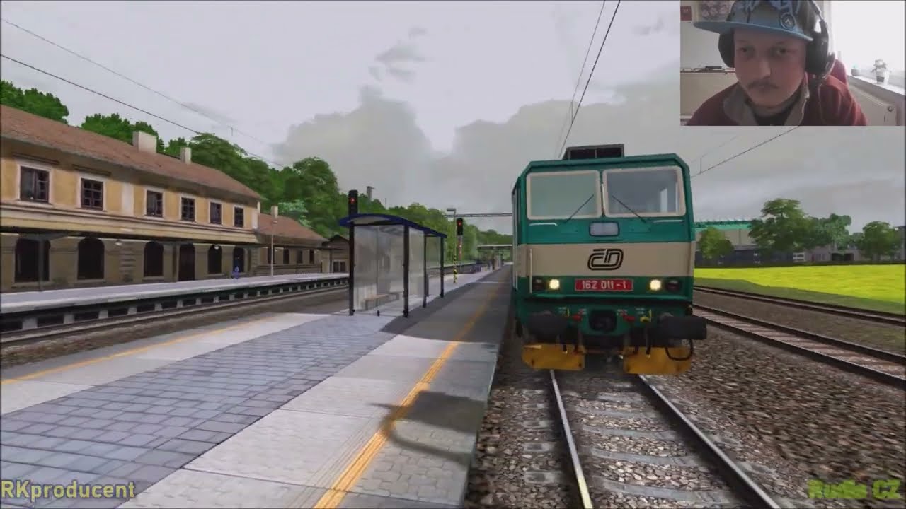 RailWorks/Train Simulator - video 010 - (Nahození lokomotivy + jízda s VZ)