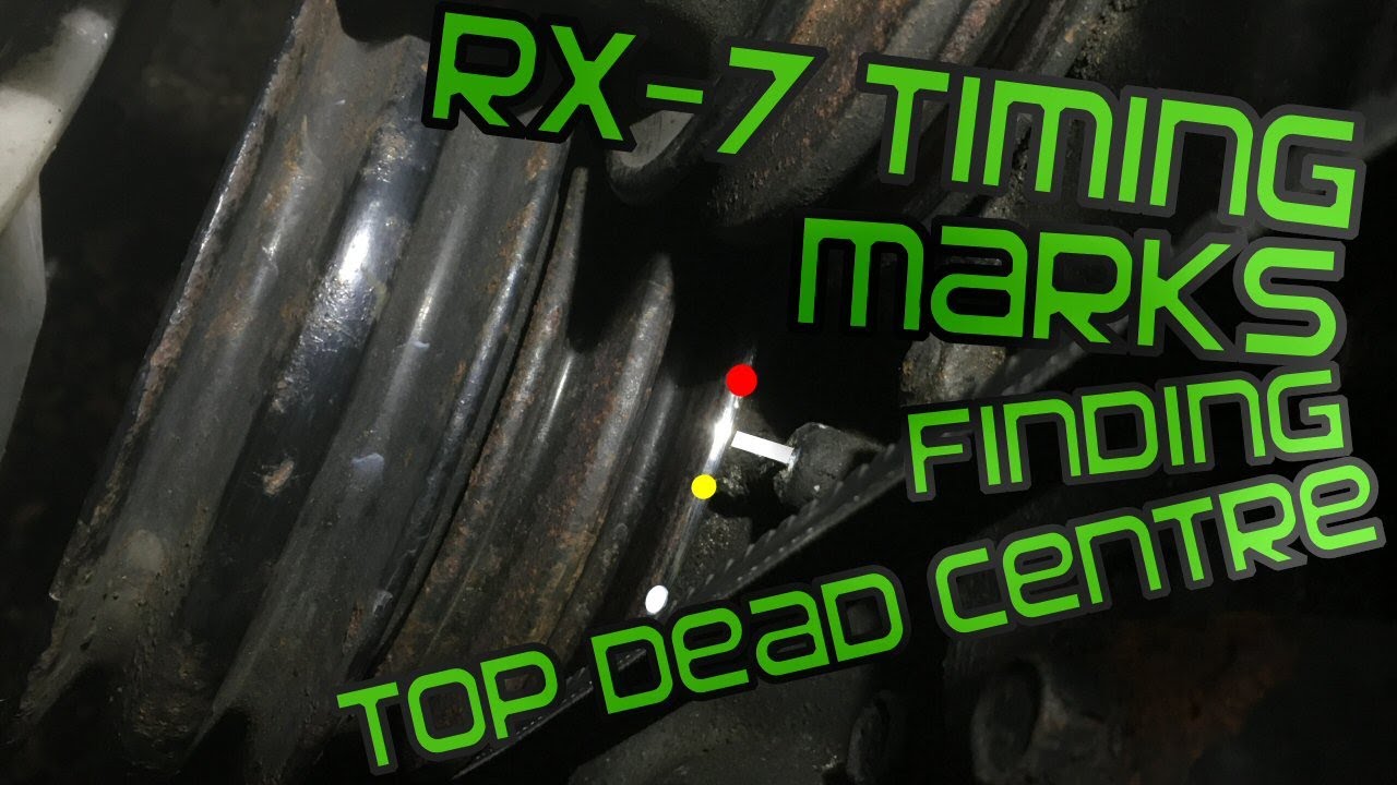 Essex Rotary Quick Vid 44 - Finding Timing Marks from TDC on your Rotary RX7 FB or FC