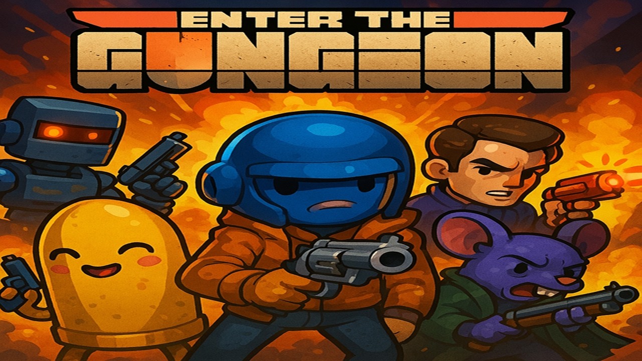 Gun in the dungeon - Enter The GUNGEON