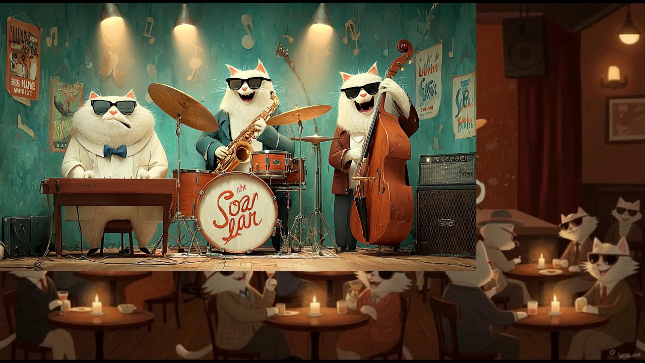 After Dark Jazz Bar – Smooth Jazz – Deep Bass Jazz for Focus