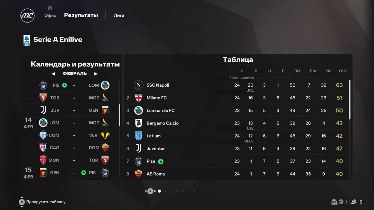 FC 25 | карьера тренера Дон Педронье |