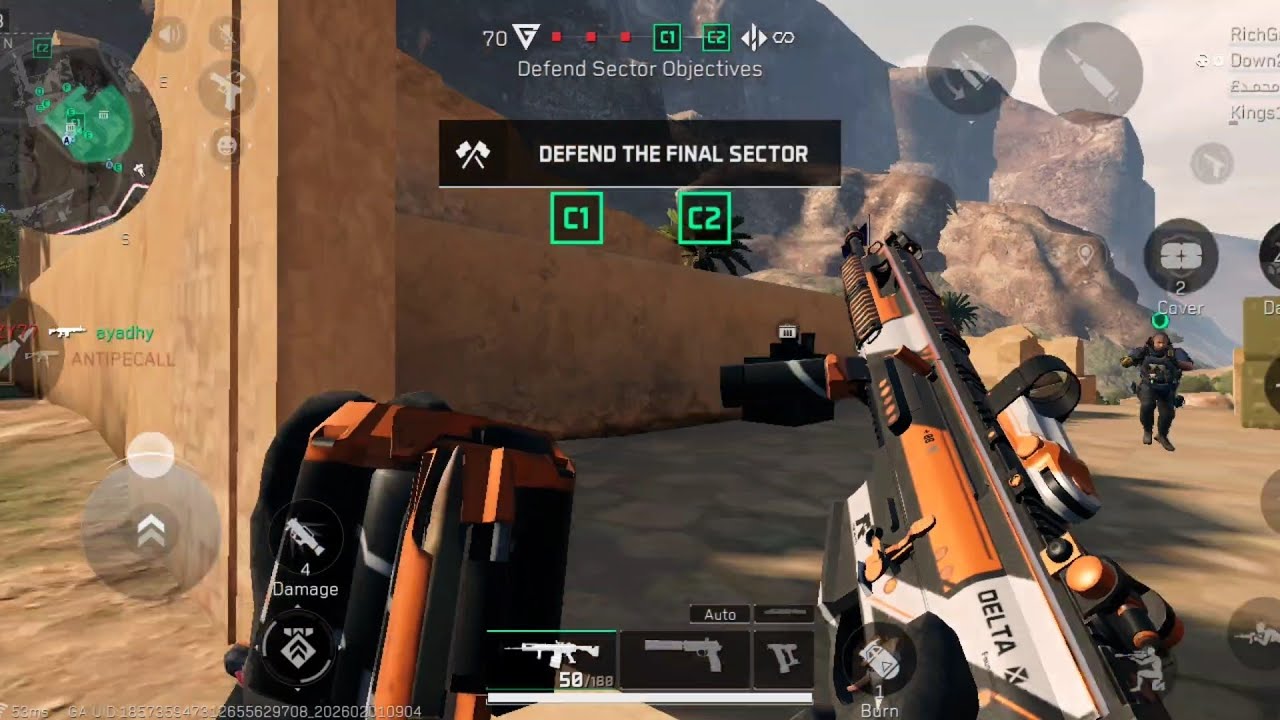Delta Force Mobile – Attack & Defend Gameplay