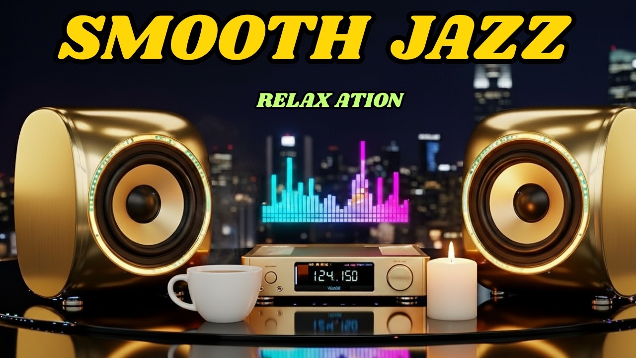 Smooth Jazz & Soul r&b instrumental – Warm Sax & Guitar Flow for Peaceful and Relaxing Moments.