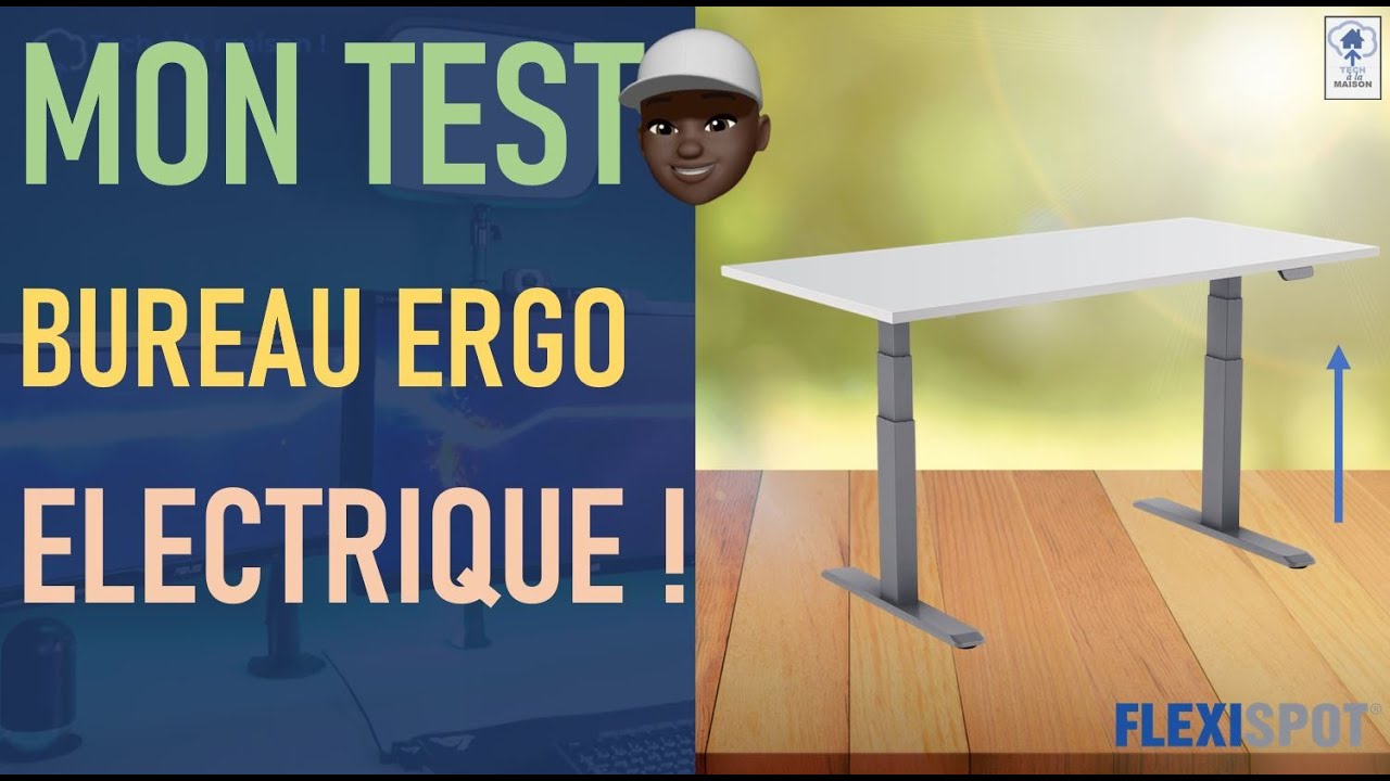 Bureau électrique assis debout - Mon expérience Flexispot !