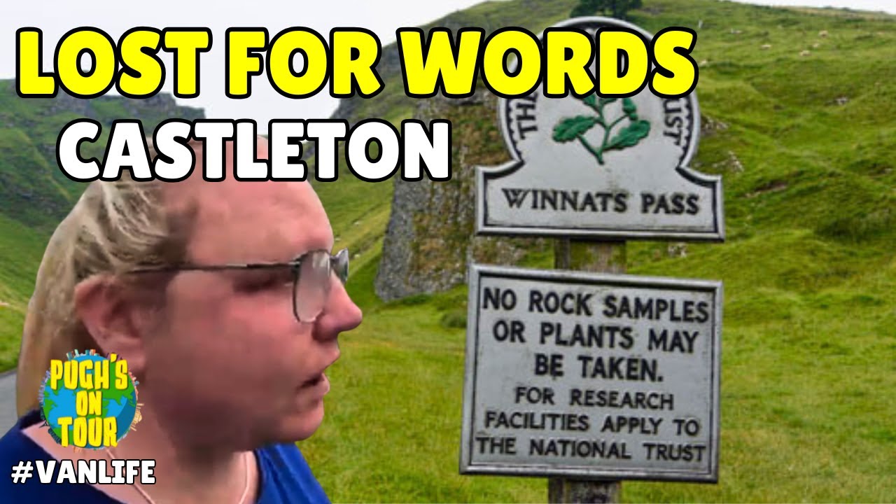 Vanlife Stress at Winnats Pass | Stunning Castleton Views & Peak District Drama!
