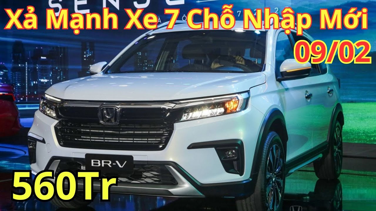 ✅Giá Xe Honda BRV Tháng 2. Xả Mạnh Xe 7 Chỗ Nhập, Giá lăn Bánh BRV Mới | Xegiatot24h