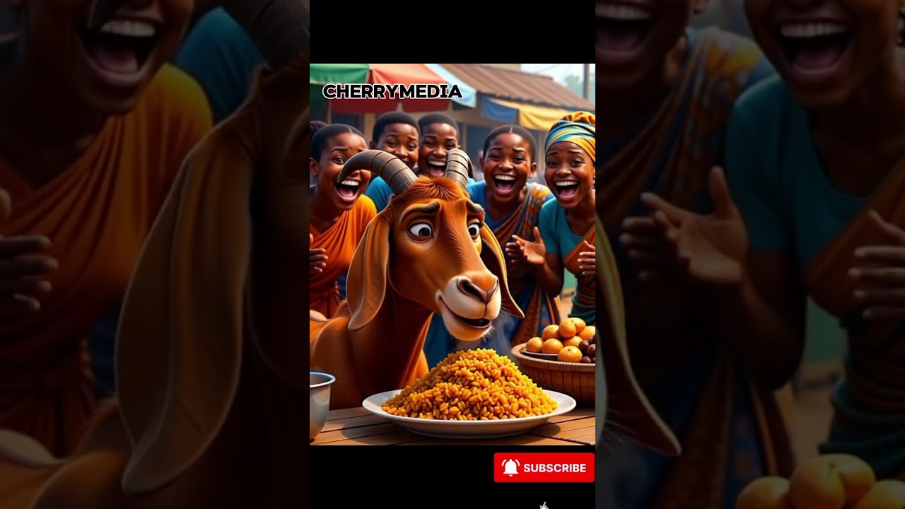 “The Day a Talking Goat Took Over Our Market 😂 | African Animated Folktale”
