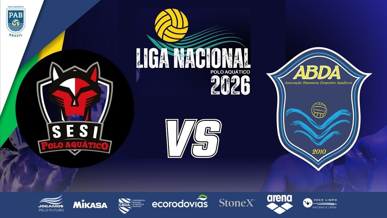 Polo Aquático - SESI X ABDA - FEM | LIGA NACIONAL 2026