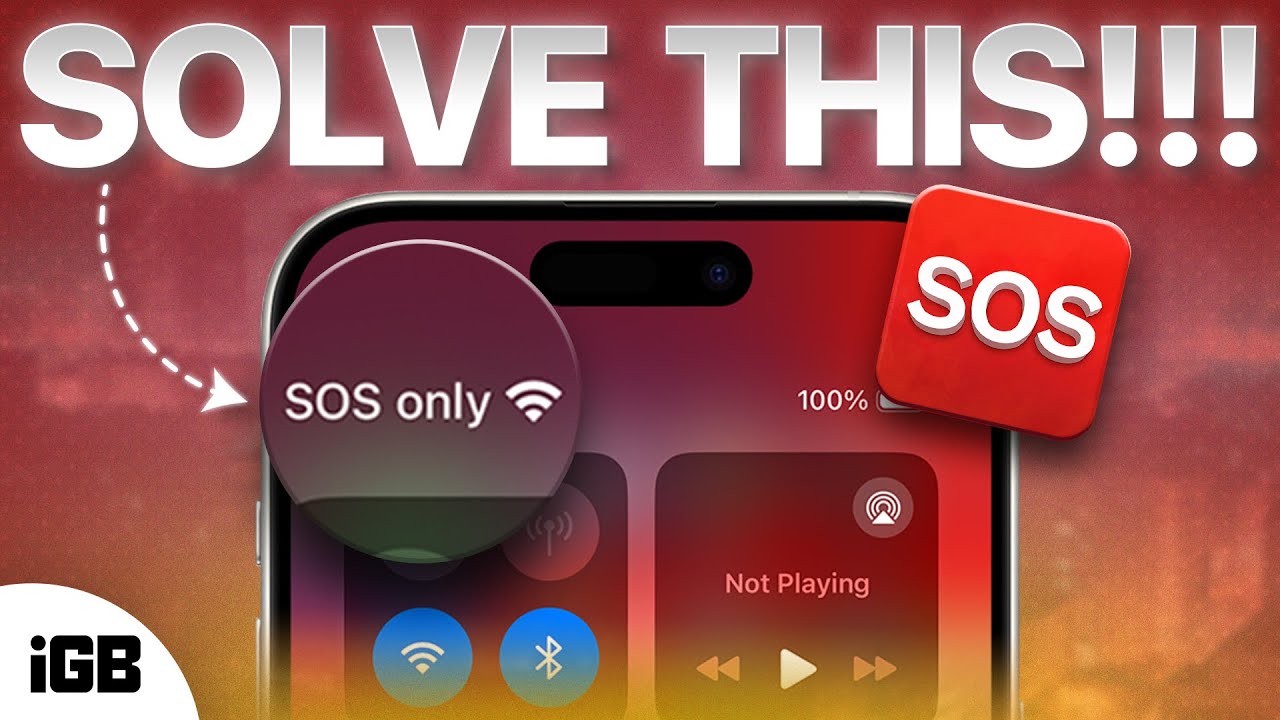 Dlaczego na moim iPhonie wyświetla się komunikat &bdquo;Tylko SOS&rdquo; i jak to naprawić?