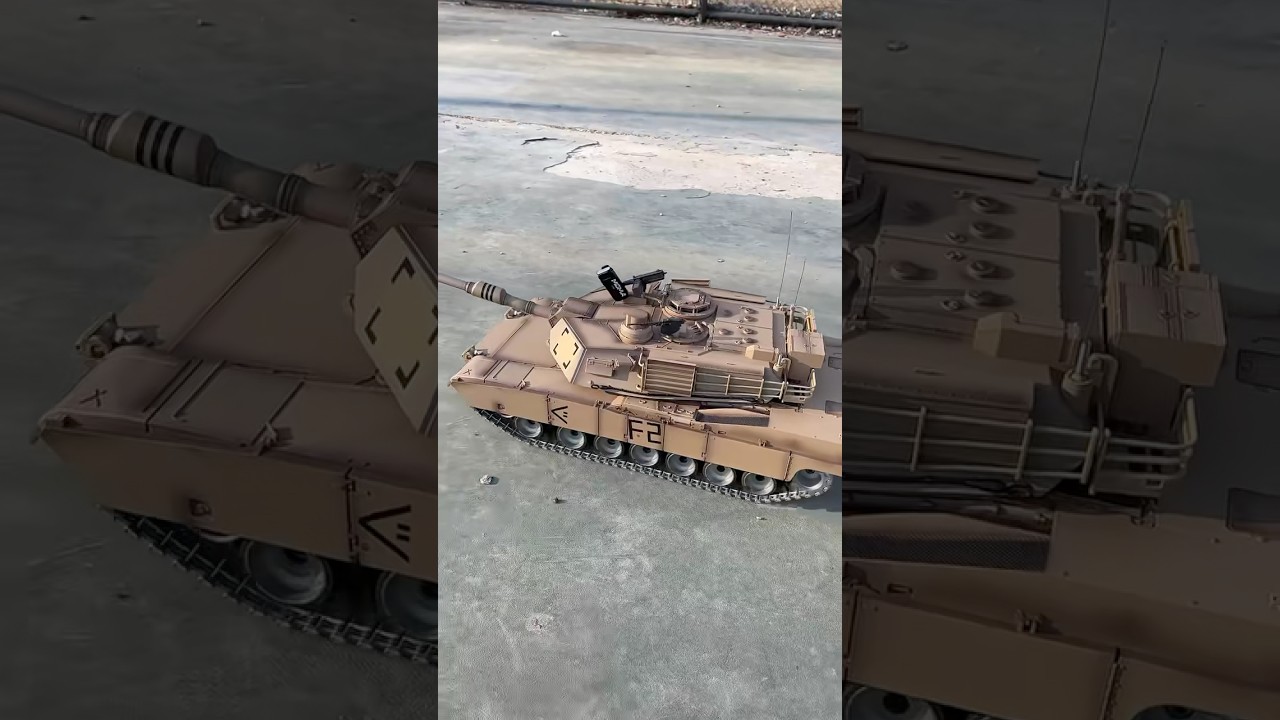 M1A2 Abrams Tank RC, USA rc tank scale 1/16 #rctank #remotecontrol #moderntanks #army #ww2 #military